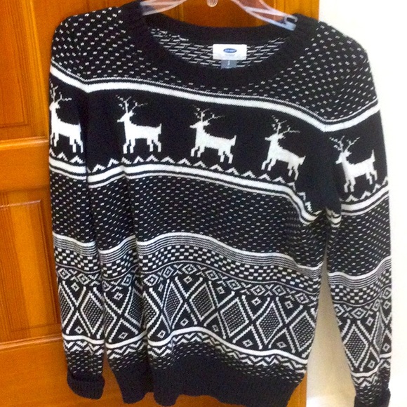 - - Old Navy reindeer sweater - Picture 1 of 4